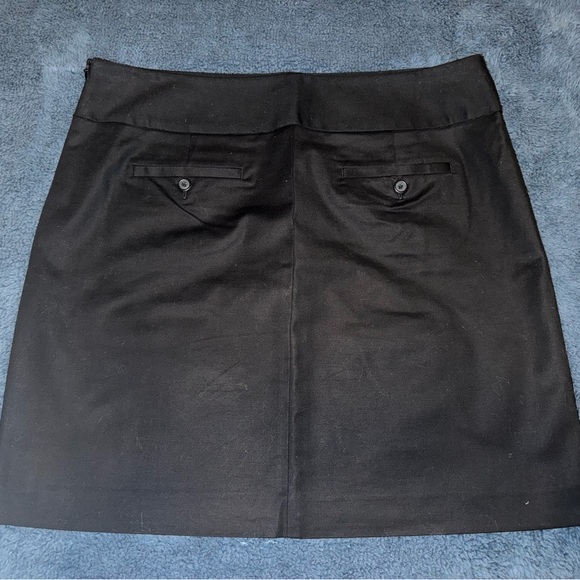 Ann Taylor LOFT Black Skirt 14 - Picture 2 of 4